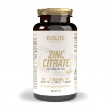 Evolite Nutrition Zinc Citrate (термін до 28.12.2025) (100 veg caps)