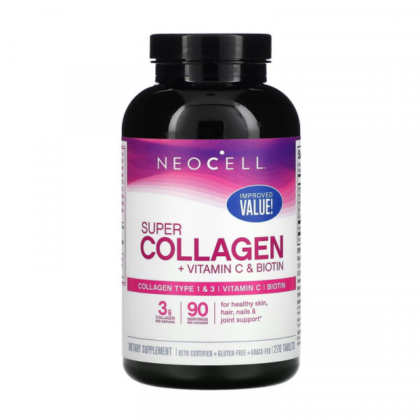 NeoCell Super Collagen + Vitamin C & Biotin (270 tabs)