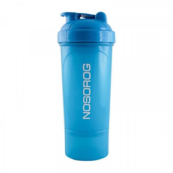 Nosorog Shaker 2 in 1 (350 ml, blue) NOSOROG