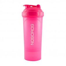 Nosorog Shaker 2 in 1 (350 ml, pink)