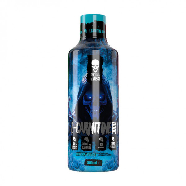 Skull Labs L-Carnitine 3000 (500 ml, blue raspberry)