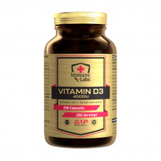 Immune Labs Vitamin D3 4000 IU (термін до 28.04.2025) (250 caps)