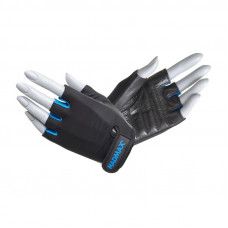 Mad Max Rainbow Workout Gloves Black/Turquoise MFG-251 (L size)