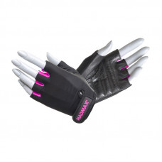 Mad Max Rainbow Workout Gloves Black/Neon Pink MFG-251 (M size)
