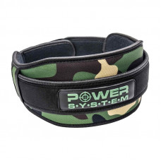 Power System Fitness Belt Predator Green 3220GN (M size)