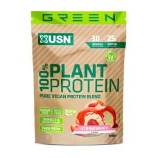 100% Plant Protein (900 g, strawberry)