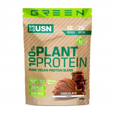 USN 100% Plant Protein (термін до 28.07.2025) (900 g, strawberry)