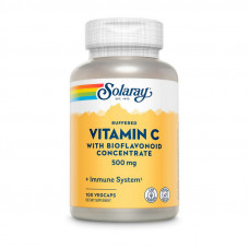 Solaray Vitamin C 500 mg with bioflavanoid (100 veg caps)