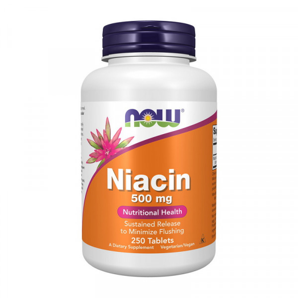 Niacin 500 mg (250 tab) NOW