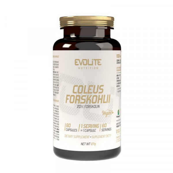 Evolite Nutrition Coleus Forskohlii (термін до 28.02.2026 пошкоджена банка) (60 caps)
