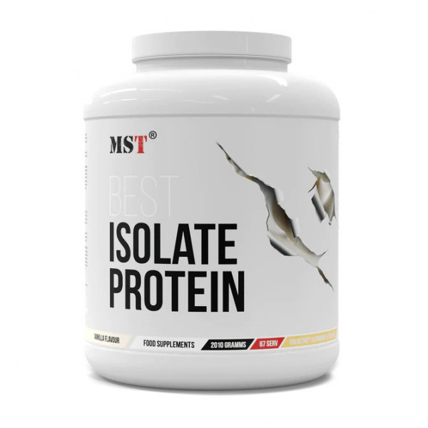 Best Isolate Protein (2,010 kg, vanilla) MST