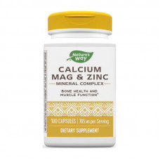 Nature's Way Calcium Mag & Zinc (100 caps)