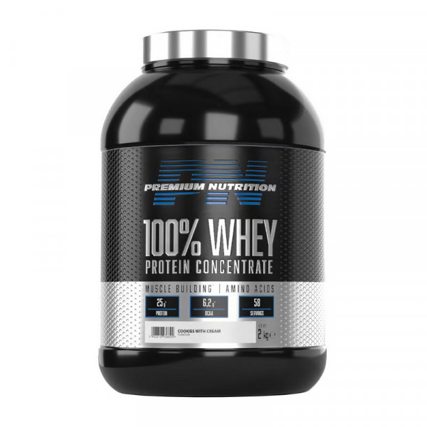 Premium Nutrition 100% Whey Protein Concentrate (2 kg, choco-oro)