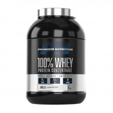 Premium Nutrition 100% Whey Protein Concentrate (2 kg, vanilla)