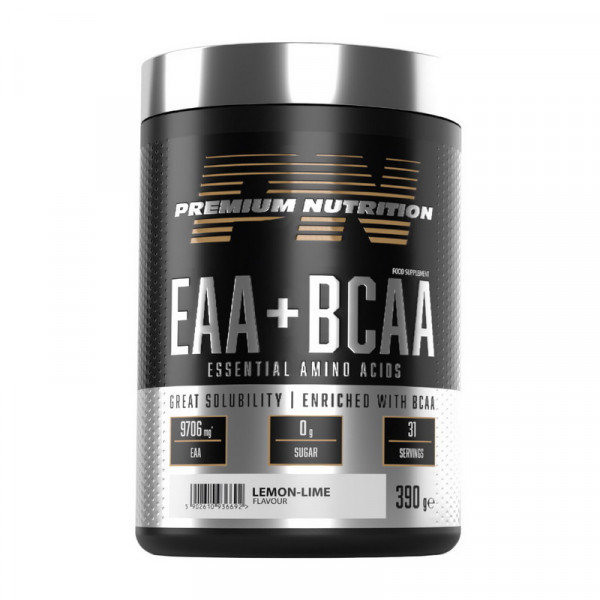 Premium Nutrition EAA + BCAA (пошкоджена кришка) (390 g, blue raspberry)