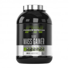 Premium Nutrition Test Mass Gainer (3 kg, cookies with cream)