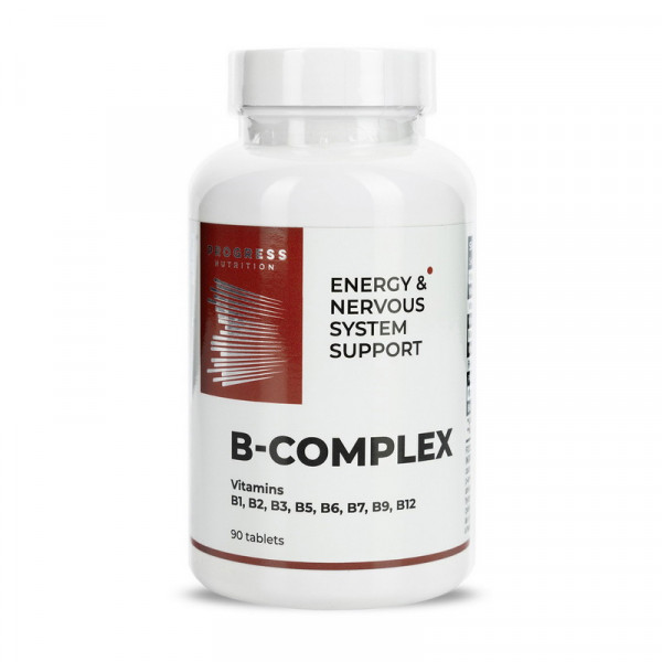 B-Complex (90 tab) Progress Nutrition