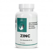 Zinc Gluconate 25 mg (90 tab)