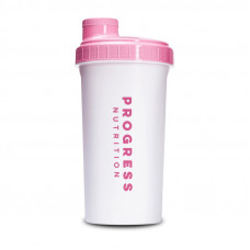 Shaker (700 ml, white/pink)