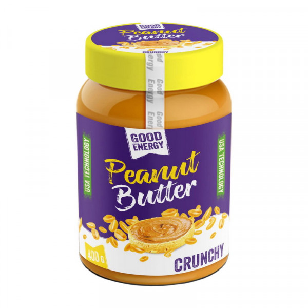 Peanut Butter (400 g, crunchy) Good Energy