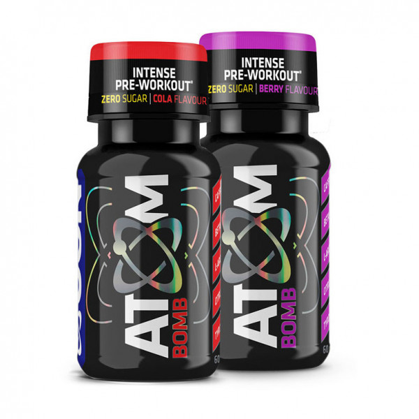 USN Atom Bomb Pre-Workout Shot (термін до 28.10.2025) (60 ml, berry)