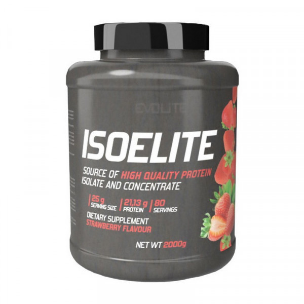 Iso Elite (2 kg, strawberry) Evolite Nutrition