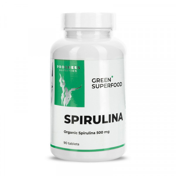 Spirulina 500 mg (90 tab) Progress Nutrition