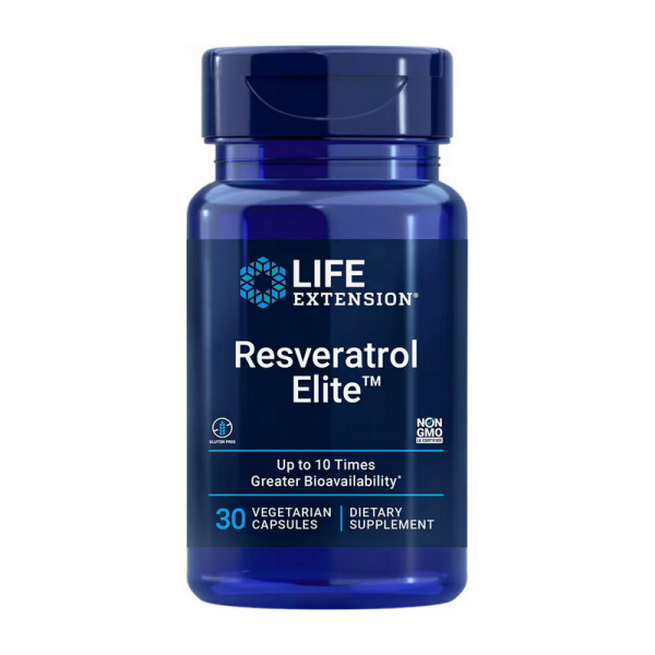 Resveratrol Elite (30 veg caps) Life Extension