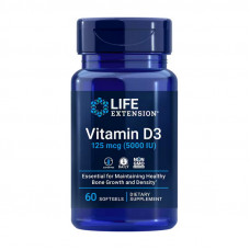 Vitamin D3 125 mcg (5,000 IU) (60 sgels)