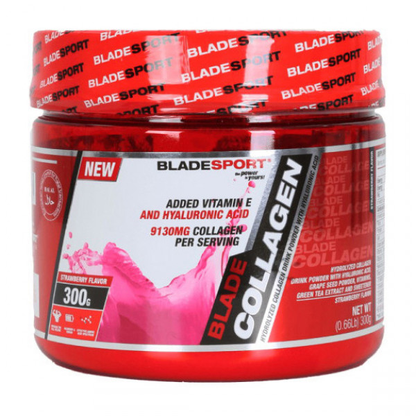 Collagen (300 g, strawberry) Blade Sport