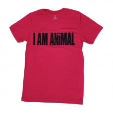 Universal I Am Animal T-Shirt Red (S size)