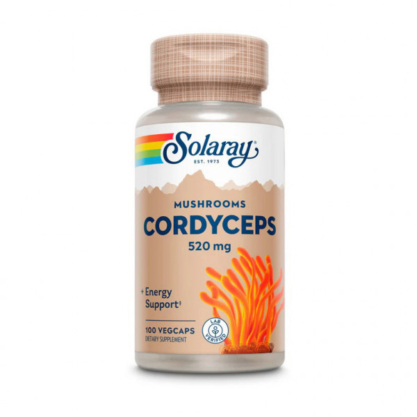 Solaray Cordyceps Mushroom 520 mg (100 veg caps)