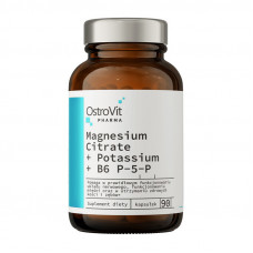 Magnesium Citrate + Potassium + B6 P-5-P (90 caps)