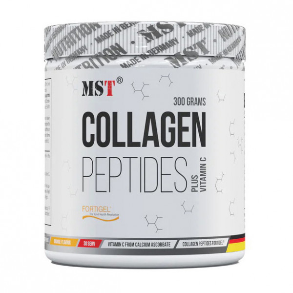 Collagen Peptides + Vitamin C (300 g, green apple) MST