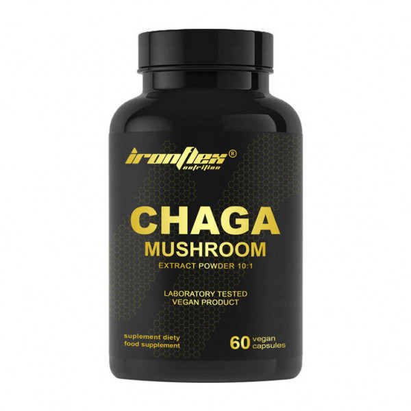 Chaga Mushroom (60 veg caps) IronFlex