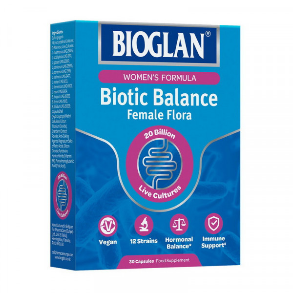 Biotic Balance Female Flora 20 Billion (30 caps) Bioglan