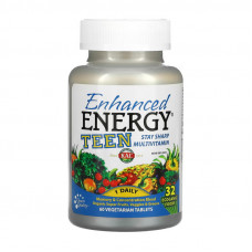 KAL Enchanced Energy Teen Multivitamin (60 veg tab)
