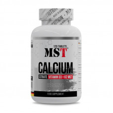 Calcium Citrate + Vitamin D3 + K2 MK7 (120 tab)