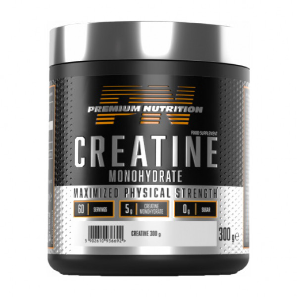 Premium Nutrition Creatine Monohydrate (300 g, pure)