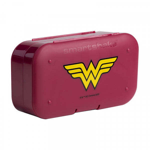 SmartShake Pill Box Organizer 2-Pack DC Wonderwoman