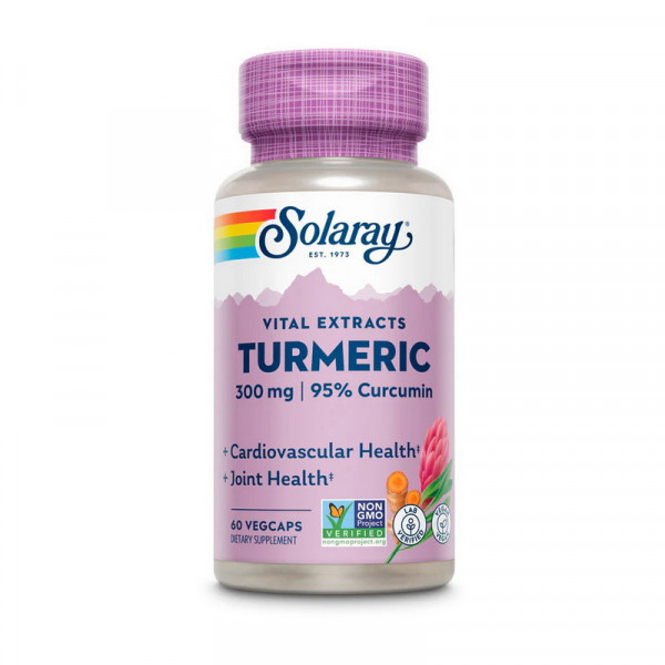 Turmeric 300 mg (60 veg caps) Solaray