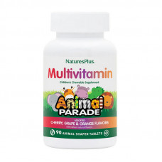 Natures Plus Animal Parade Children's Multi-vitamin (90 animal-shaped tabs, cherry, grape & orange)