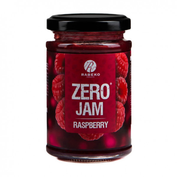 Zero Jam (225 g, raspberries) Rabeko