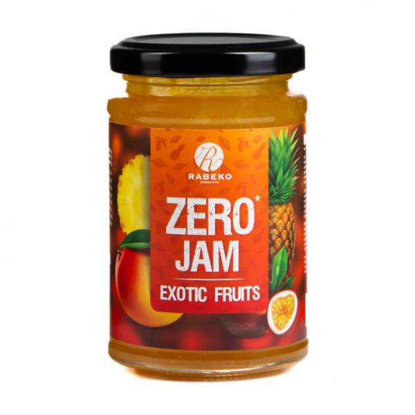 Zero Jam (225 g, exotic fruits) Rabeko