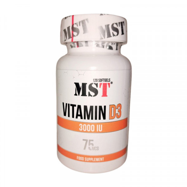 Vitamin D3 3000 IU (75 mcg) (120 softgels)