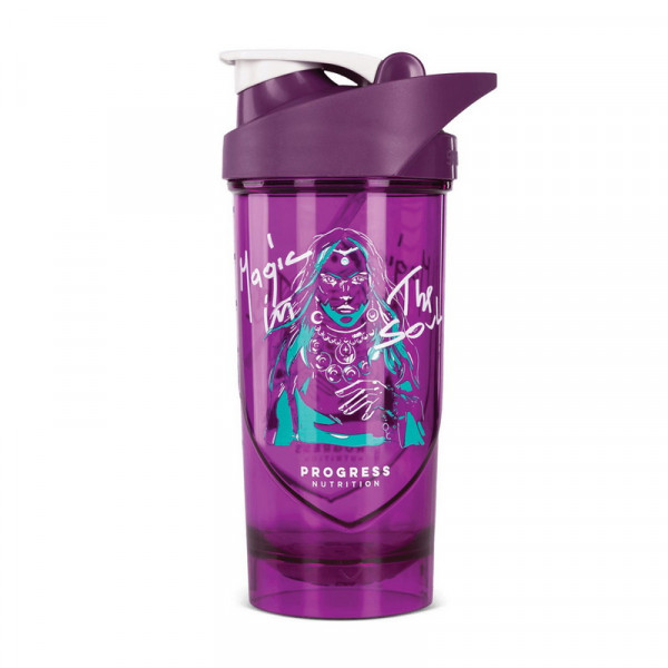 Shieldmixer Shaker Magic In The Soul (700 ml, violet/white) Progress Nutrition