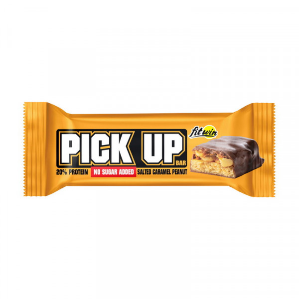 FitWin Pick Up Bar No Sugar Added (термін до 13.09.2025) (45 g, salted caramel peanut)
