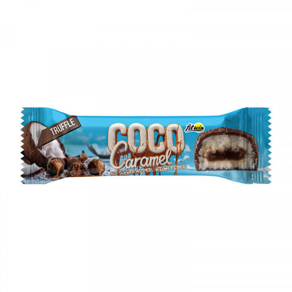 FitWin Coco Caramel No Sugar Added (мя`тий батончик) (40 g, truffle)