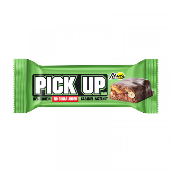 FitWin Pick Up Bar No Sugar Added (термін до 10.10.2025) (45 g, caramel hazelnut)