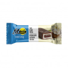 FitWin Fitwin Bar No Sugar Added (60 g, coconut & cream)